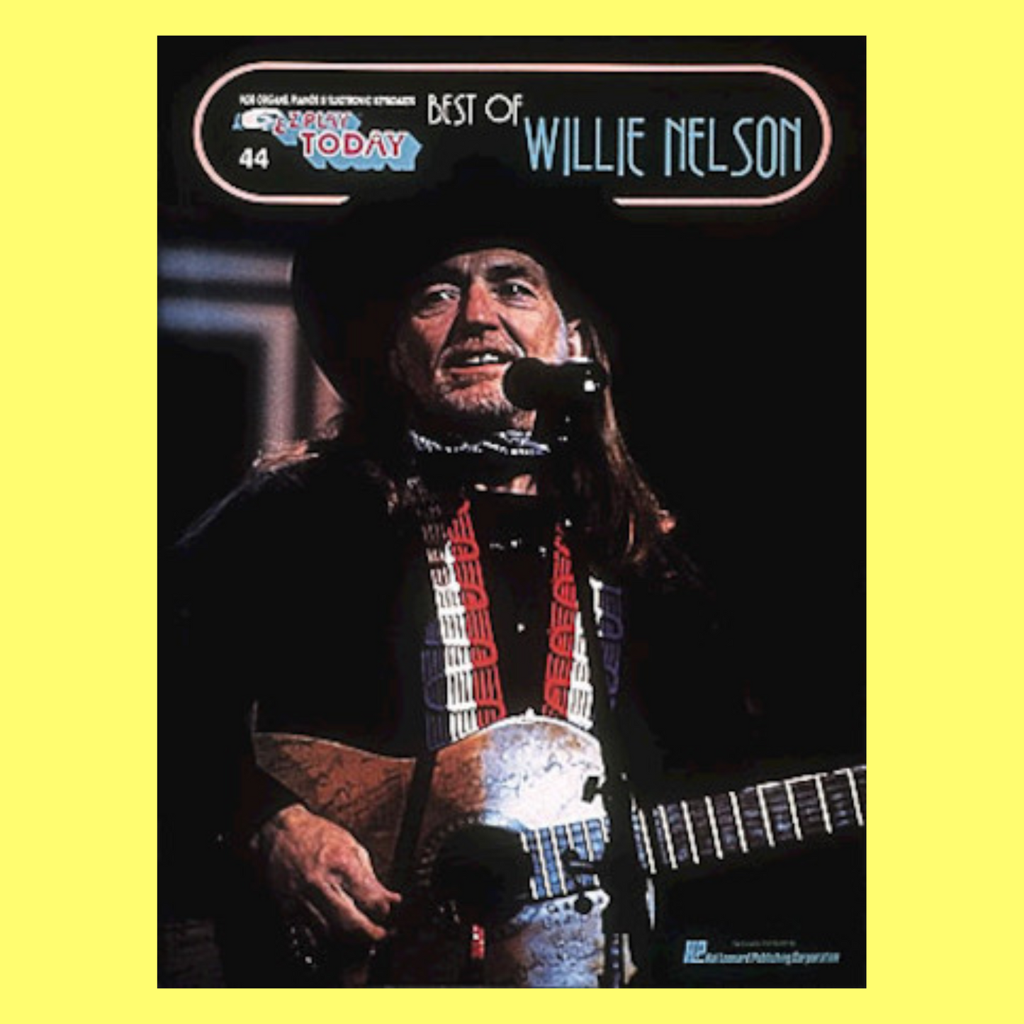 The Best of Willie Nelson - EZ Play Piano Volume 44 Songbook