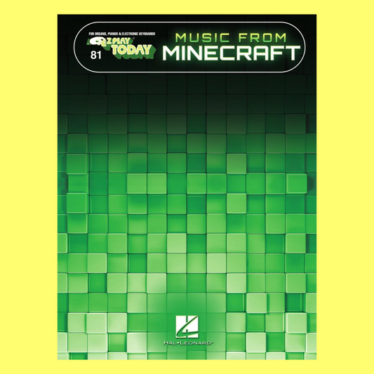 Music from the Video Game Series Minecraft - Easy Piano Book