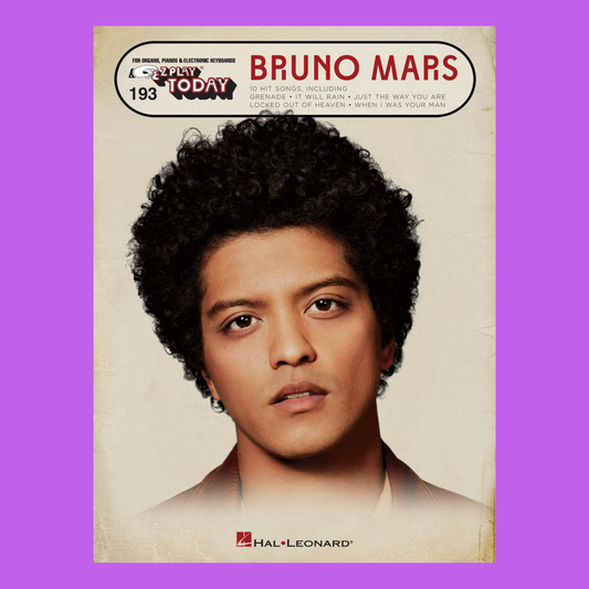 Bruno Mars - EZ Play Piano Volume 193 Songbook