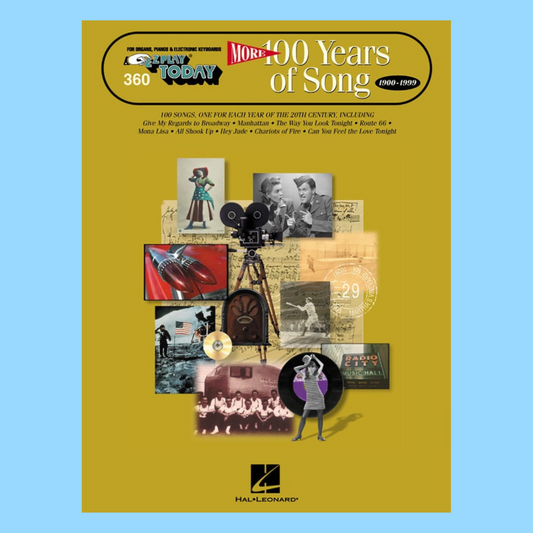 More 100 Years of Song - EZ Play Piano Volume 360 Songbook