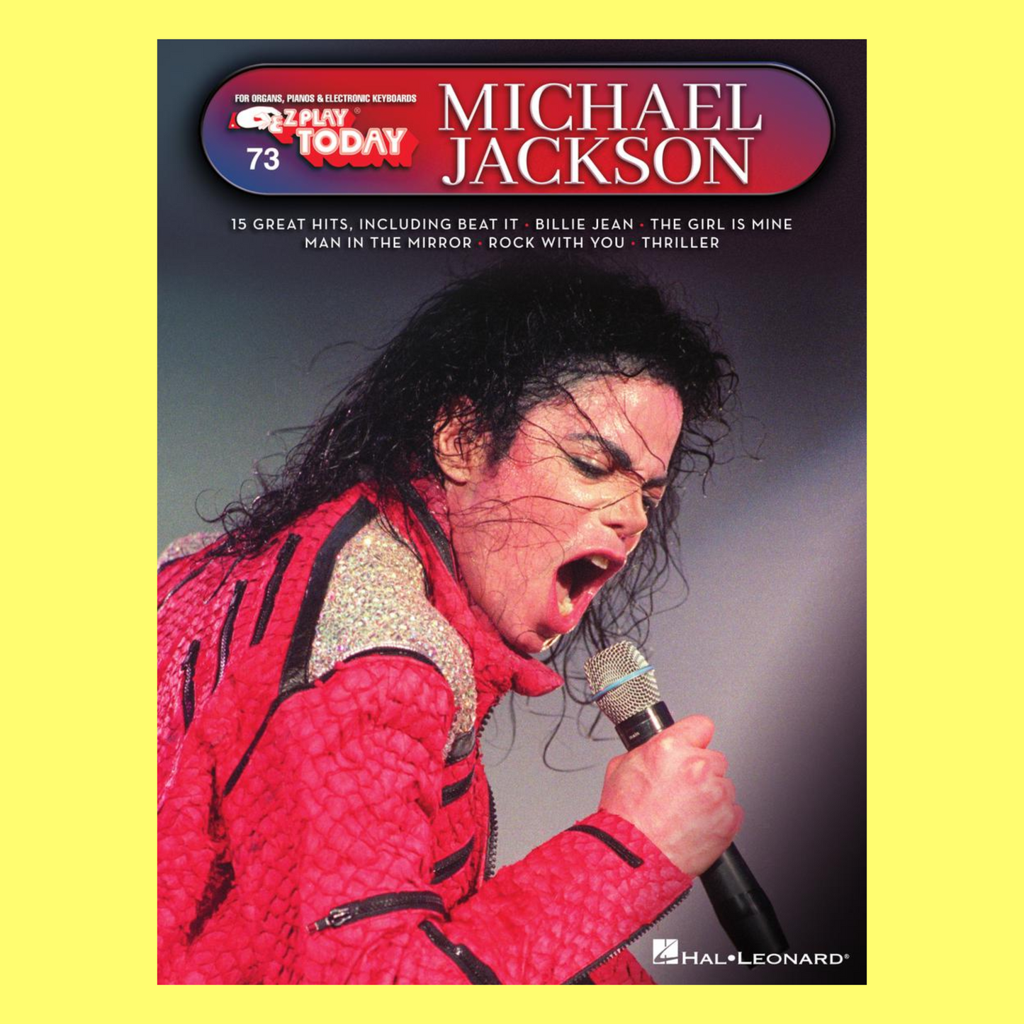 Michael Jackson - EZ Play Piano Volume 73 Songbook