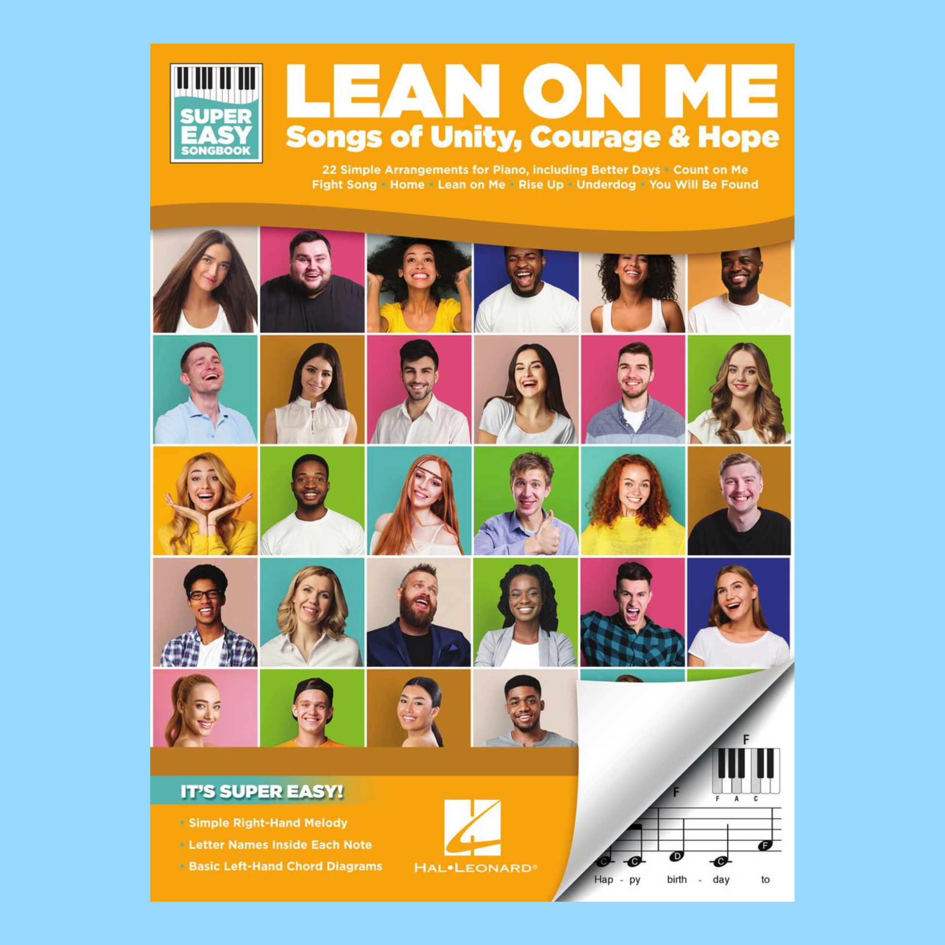 Lean On Me - Super Easy Piano Songbook