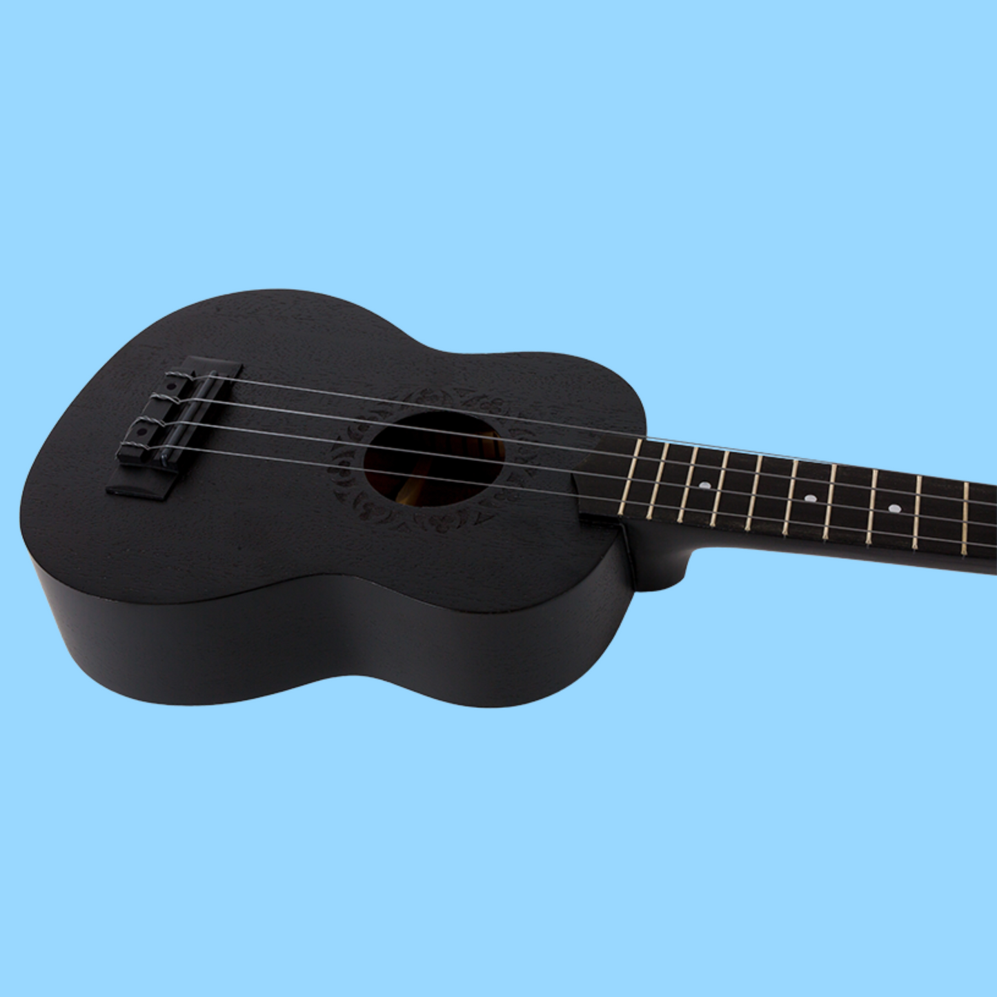 Flight NUS310 Blackbird Soprano Ukulele with Gig Bag