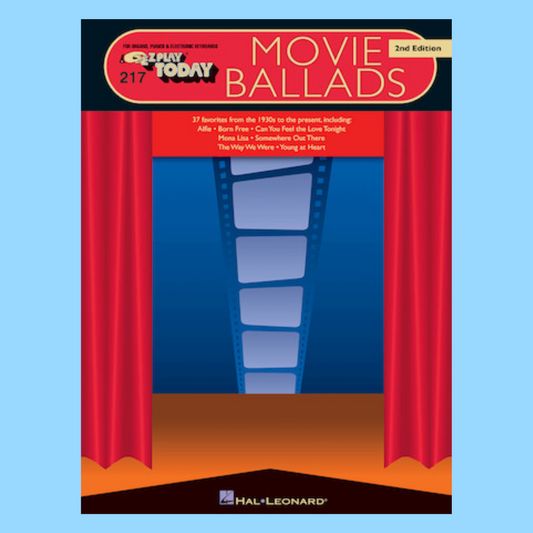 Movie Ballads - EZ Play Piano Volume 217 Songbook (2nd Edition)