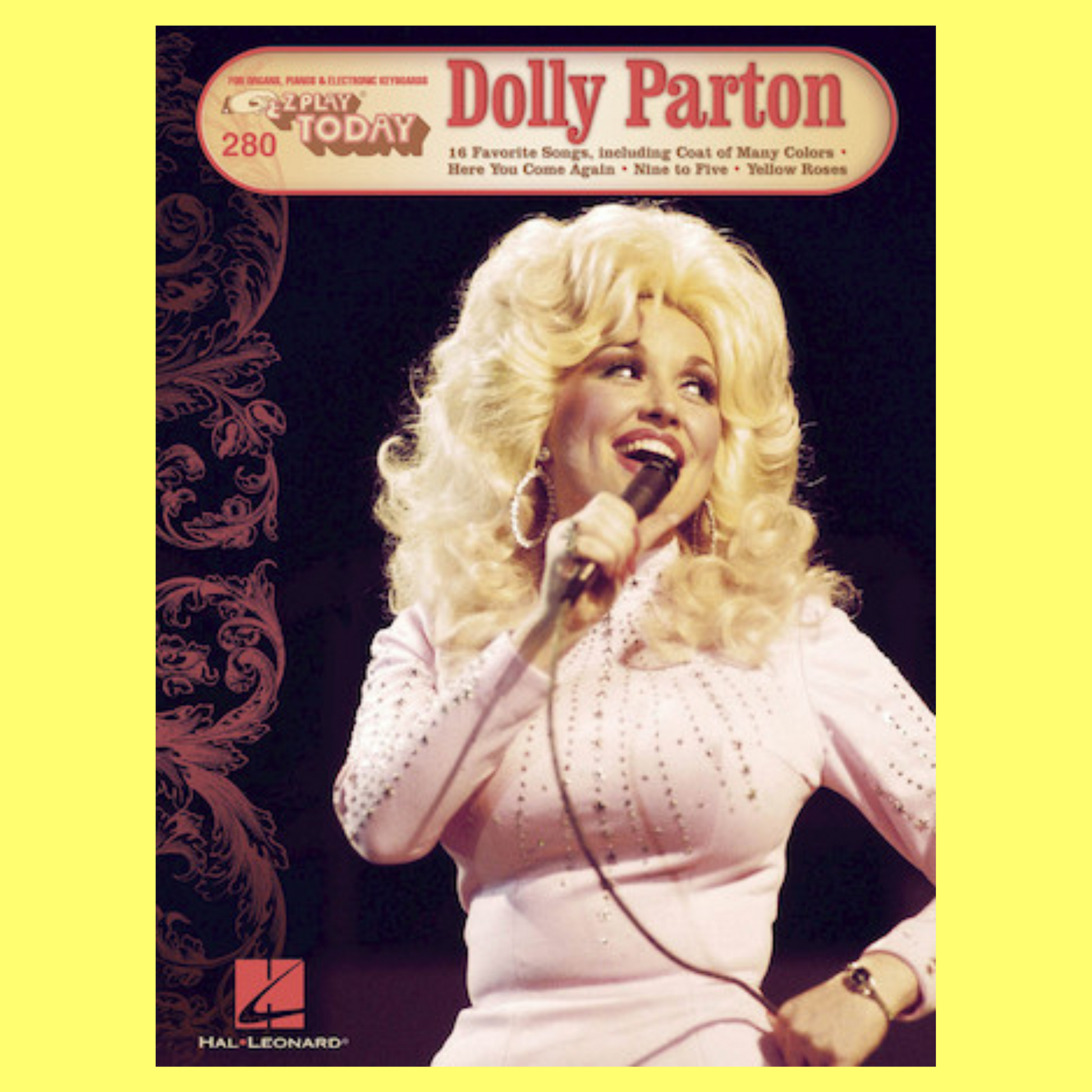 Dolly Parton - EZ Play Piano Volume 280 Songbook