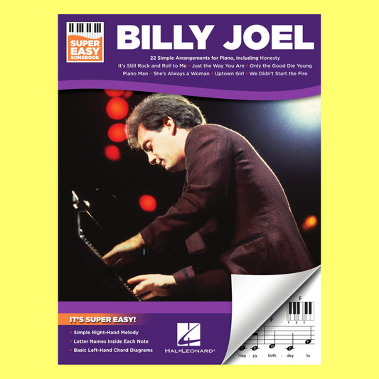 Billy Joel - Super Easy Piano Songbook