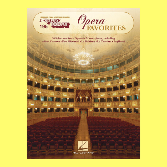 Opera Favourites - EZ Play Piano Volume 195 Songbook