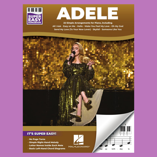 Adele - Super Easy Piano Songbook