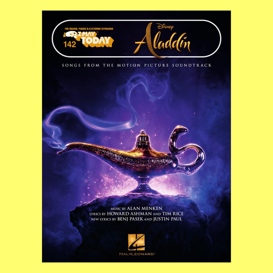 Disney's Aladdin - EZ Play Piano Volume 142 Songbook