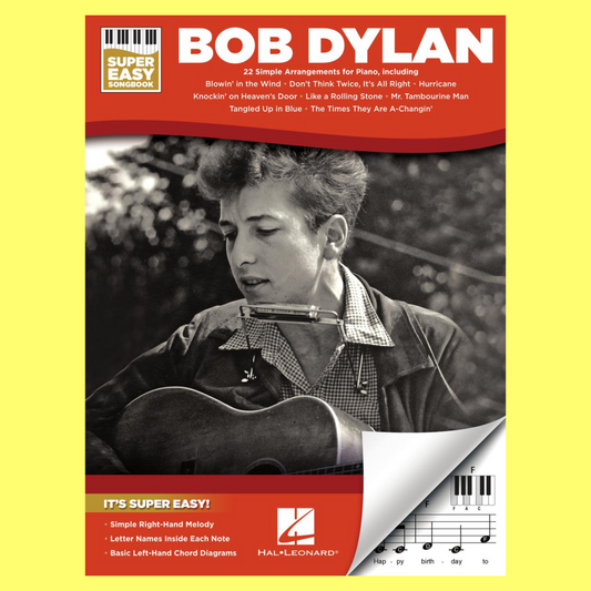 Bob Dylan - Super Easy Piano Songbook