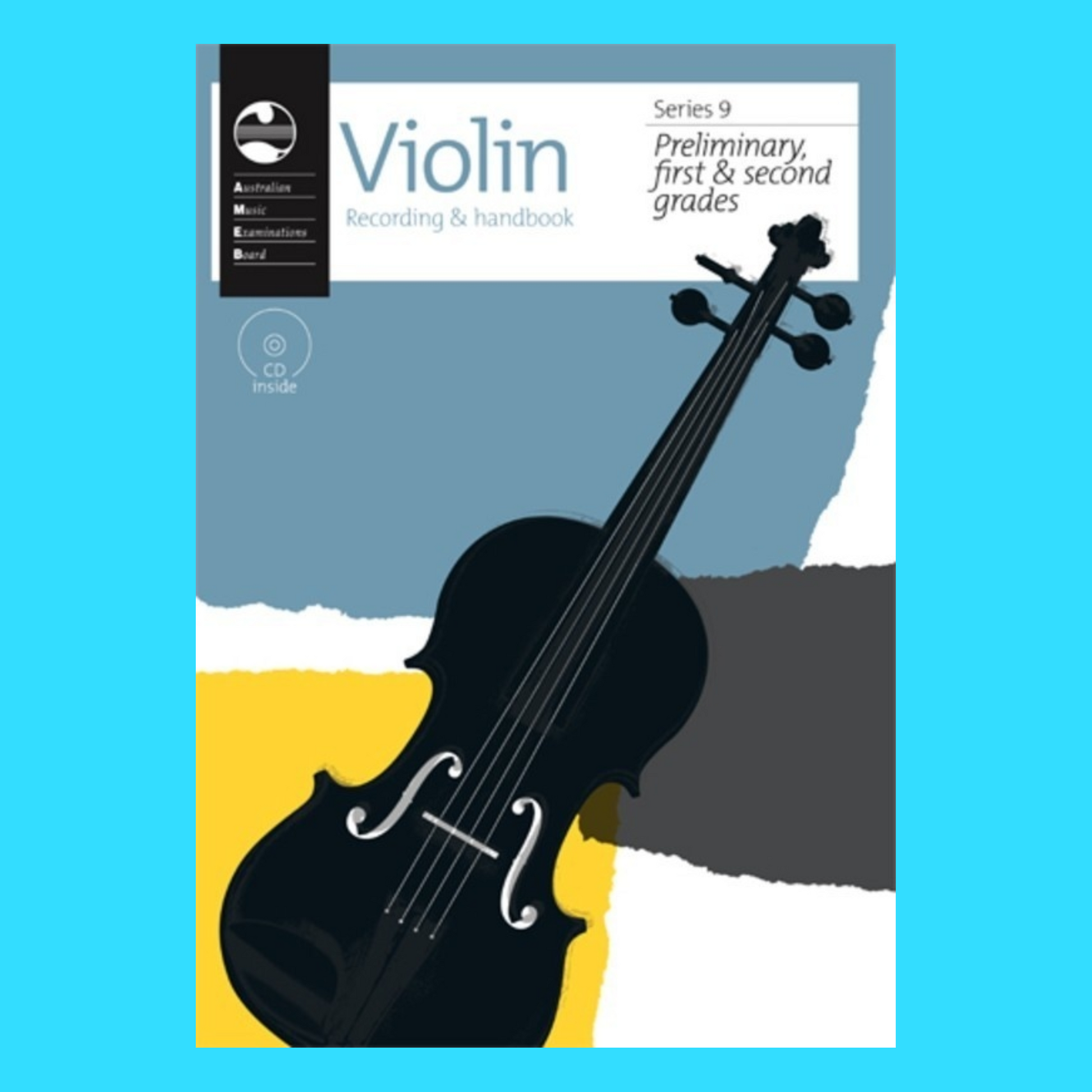 AMEB Violin Series 9 - Preliminary to Grade 2 Recording & Handbook