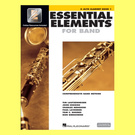 Essential Elements For Band - Alto Clarinet Book 1 (Book & EEi)