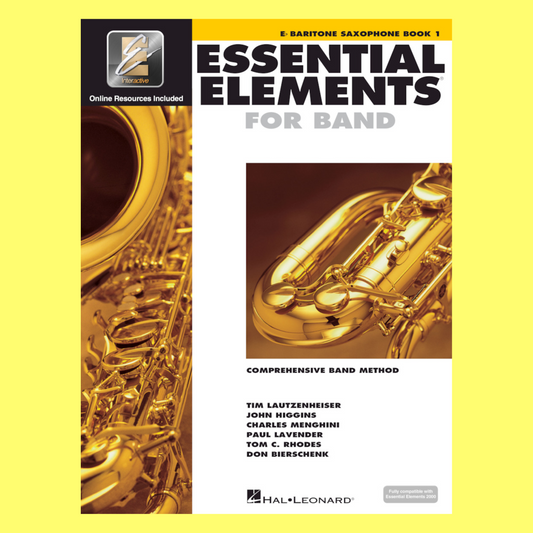 Essential Elements For Band - Baritone Saxophone Book 1 (Book & EEi)