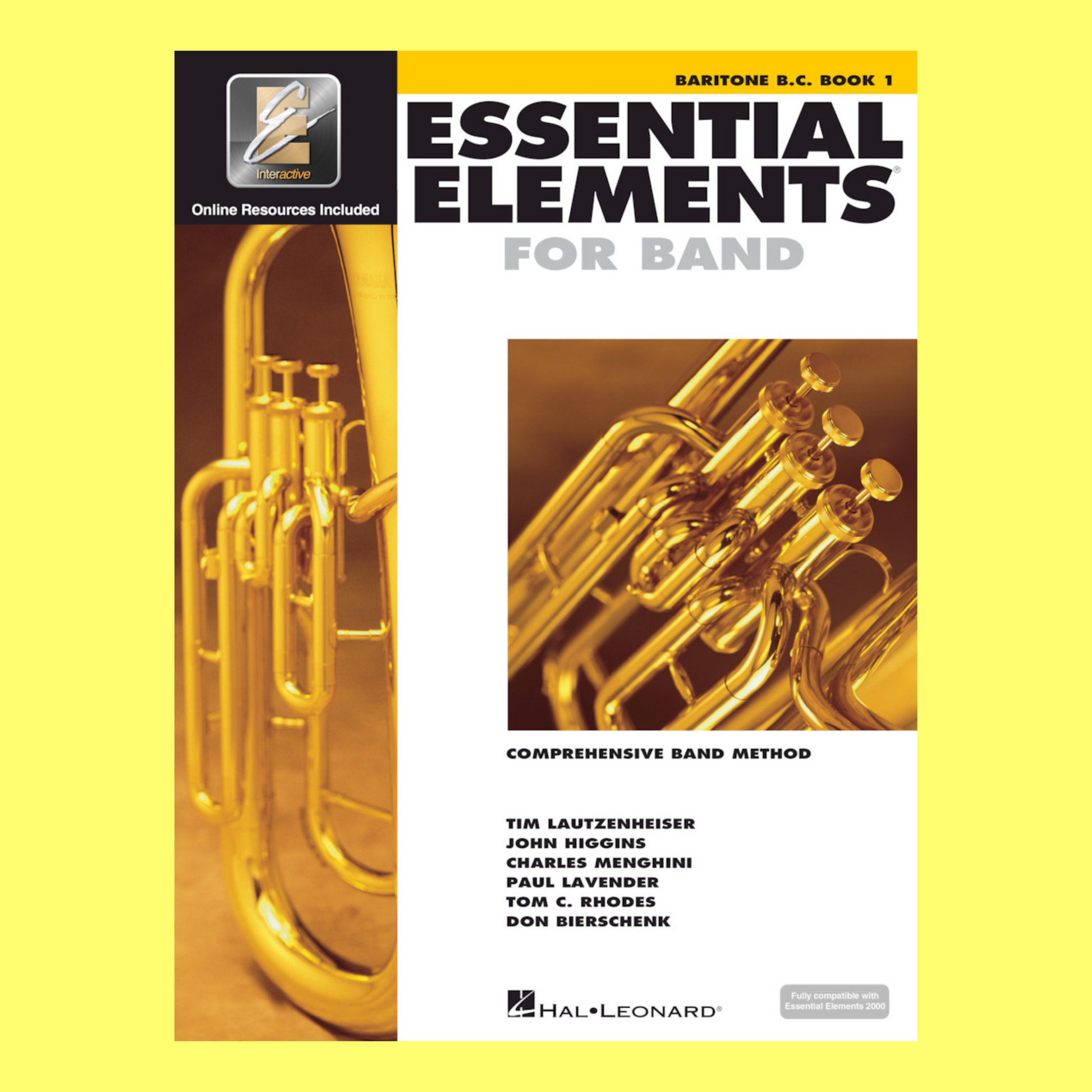 Essential Elements For Band - Book 1 Baritone/Euphonium B.C (Book & EEi)