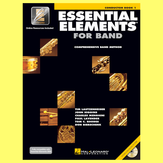 Essential Elements For Band - Conductor Book 1 (Book & EEi)