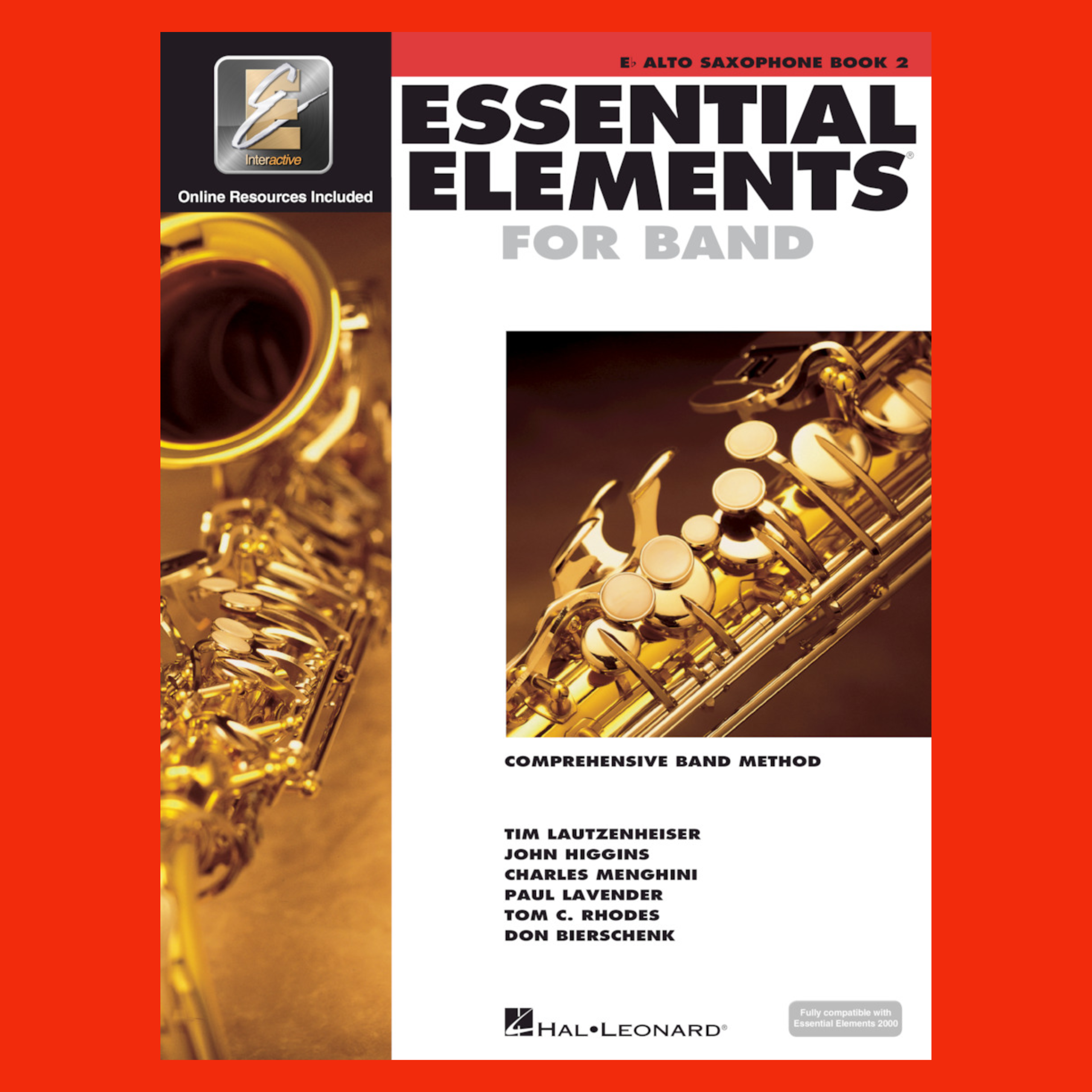 Accent on Achievement, Book 1: E-flat Alto Saxophone Book & Online  Audio/Software