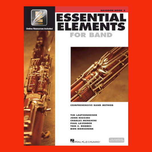 Essential Elements For Band - Bassoon Book 2 (Book & EEi)