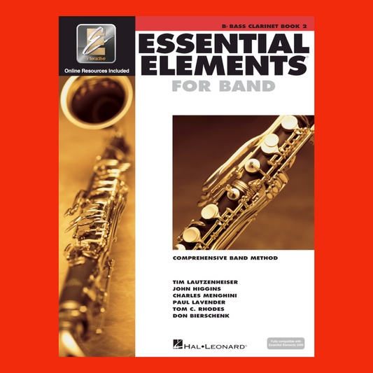 Essential Elements For Band - Bass Clarinet Book 2 (Book & EEi)