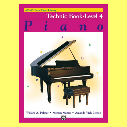 Alfred's Basic Piano Library - Technic Book Level 4