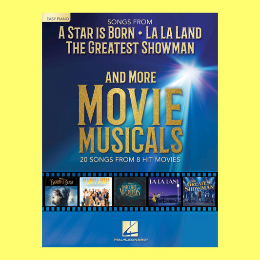 Songs From A Star Is Born, La La Land, Greatest Showman For Easy Piano Book