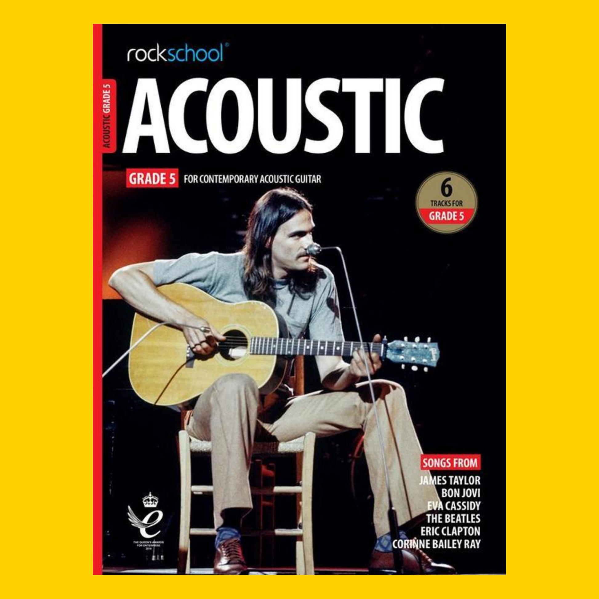 Rockschool - Acoustic Guitar Grade 5 Book and Online Audio (2019+)