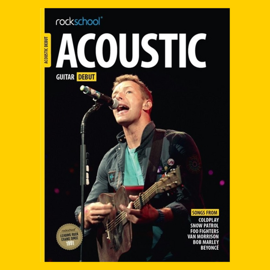 Rockschool Acoustic Guitar - Debut Book and Online Audio (2019+)