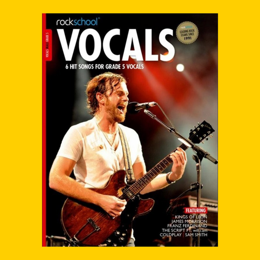 Rockschool Vocals - Grade 5 Male Vocals Book/Ola (2014-2020)