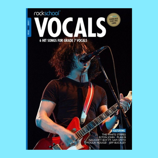 Rockschool Vocals - Grade 7 Male Vocals Book/Ola (2014-2020)