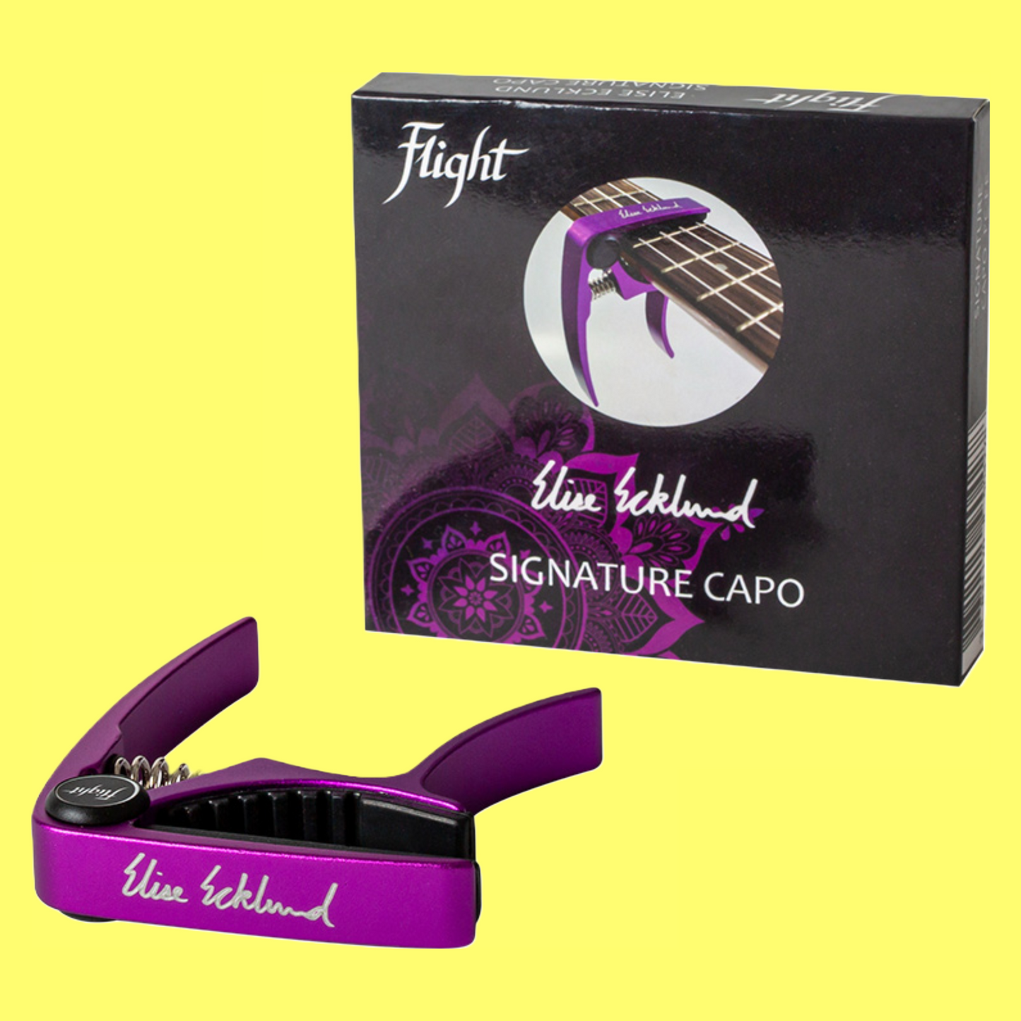 Flight - Signature Ukulele Capo (Metallic Purple)