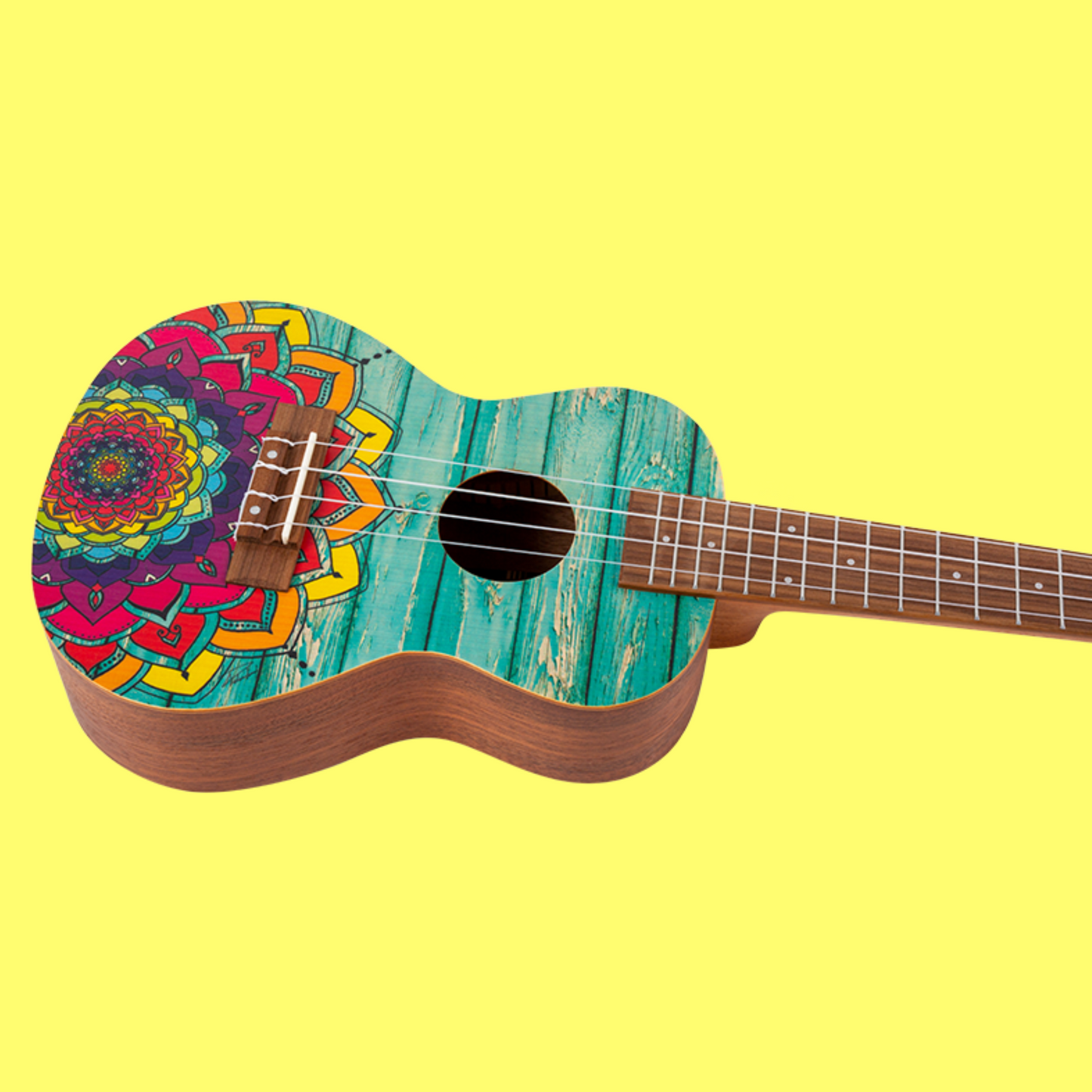 Flight AUC33 - Mansion Mandala Concert Ukulele with Padded Gig Bag