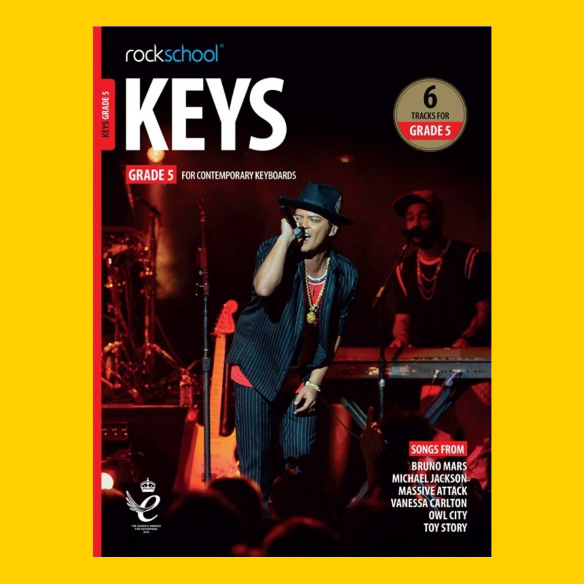 Rockschool - Keyboard Grade 5 Book/Ola (2019+)