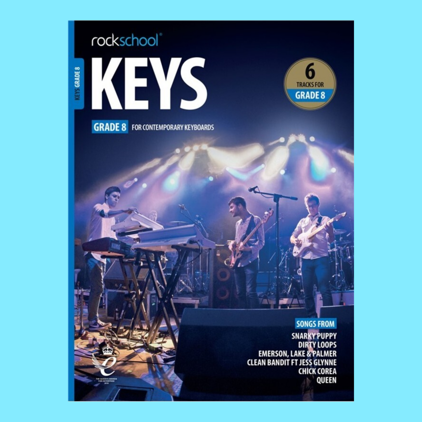 Rockschool - Keyboard Grade 8 Book/Ola (2019+)