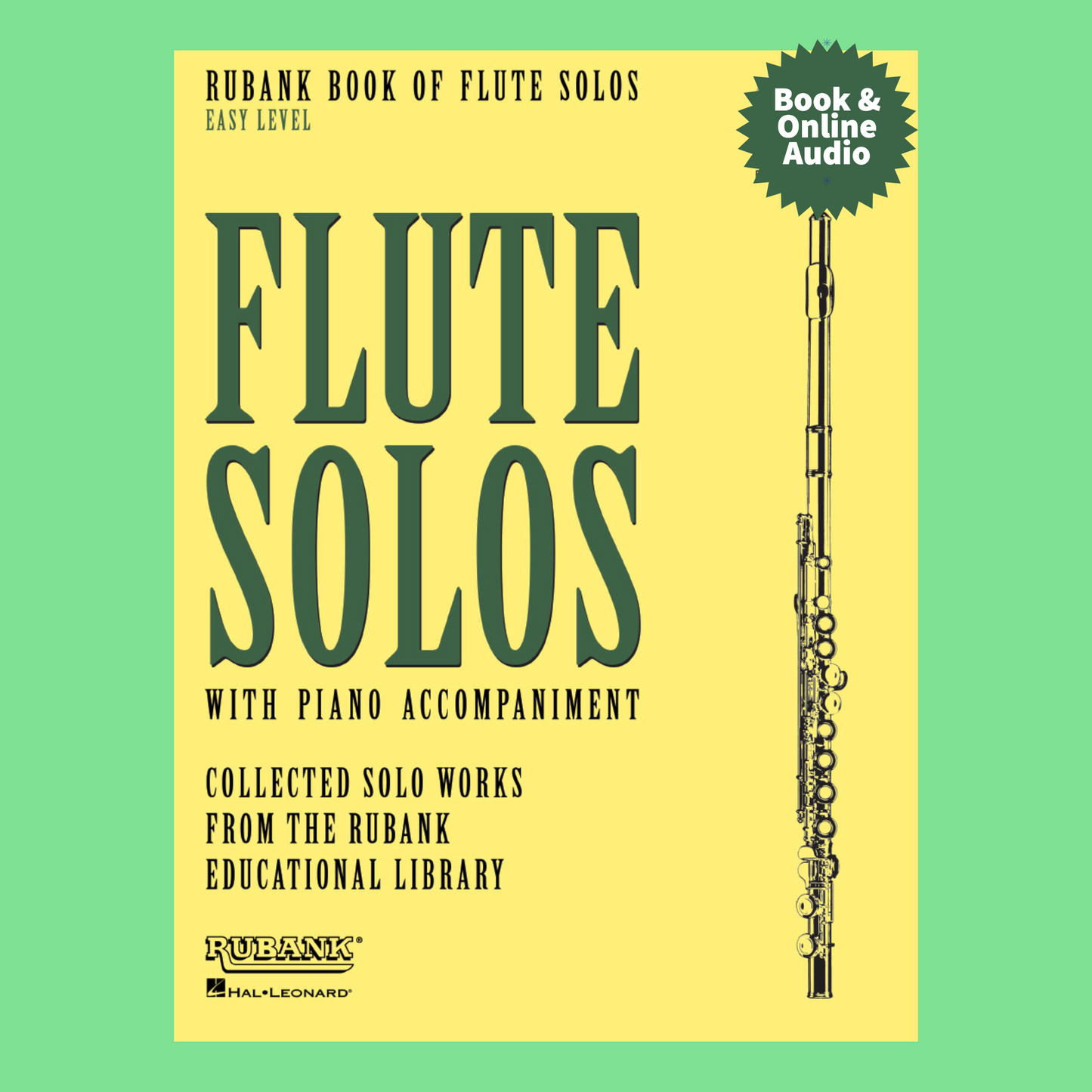 Rubank Book Of Flute Solos Easy Level Book/Olm