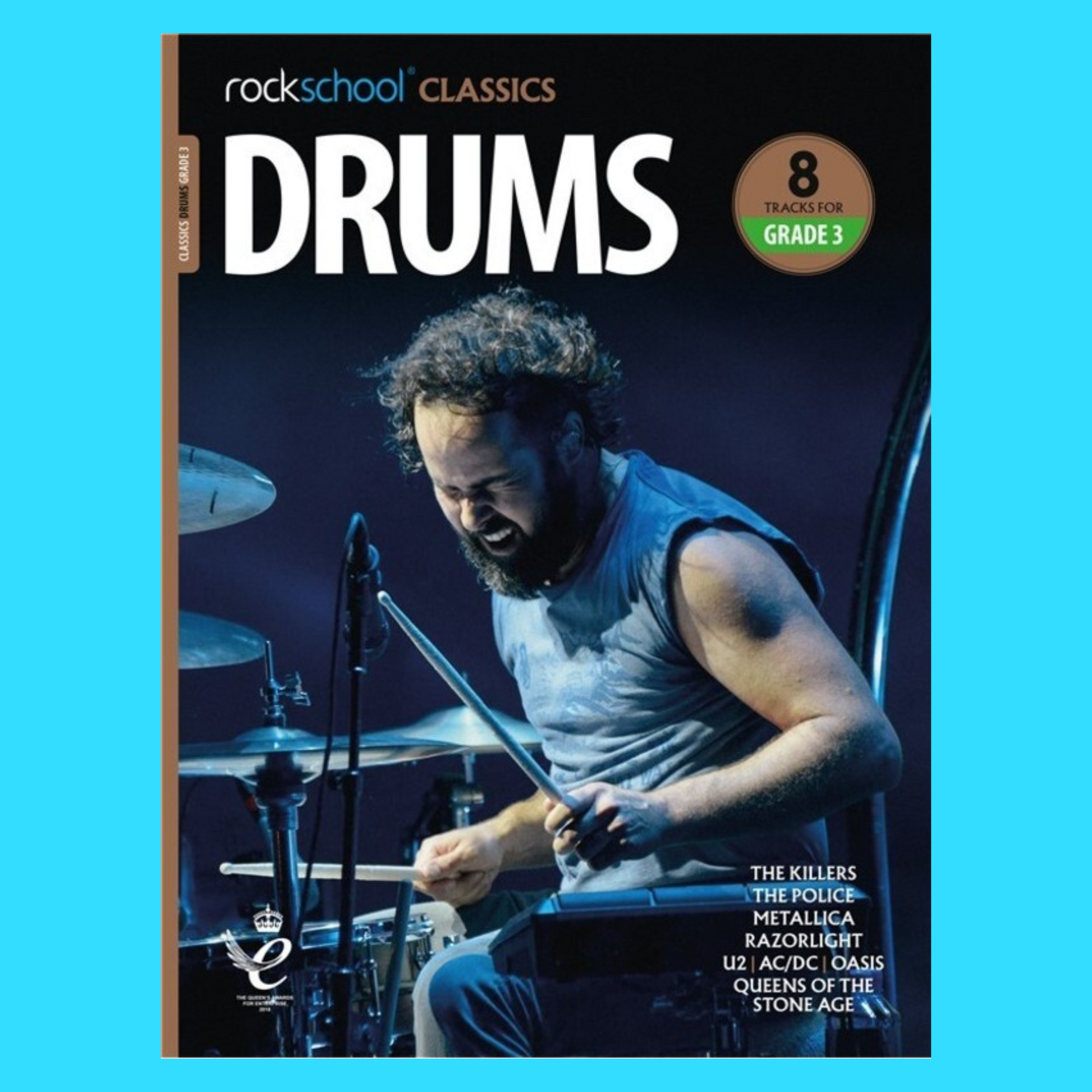 Rockschool Classics Drums - Grade 3 Book/Ola