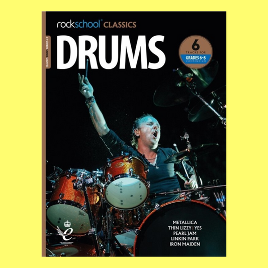 Rockschool Classics - Drums Grade 6-8 Book/Ola