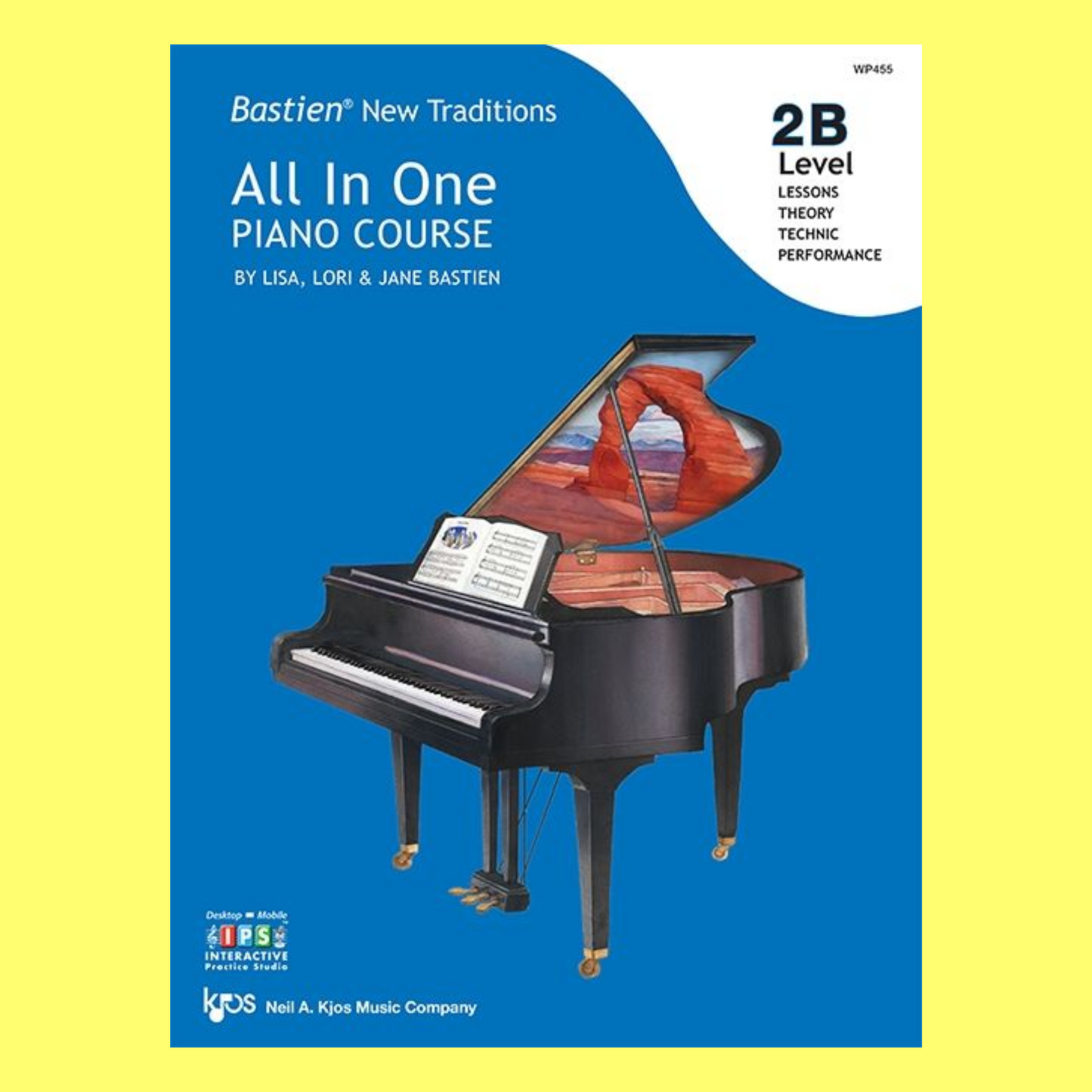 Bastien: New Traditions - All In One Piano Course Level 2B Book