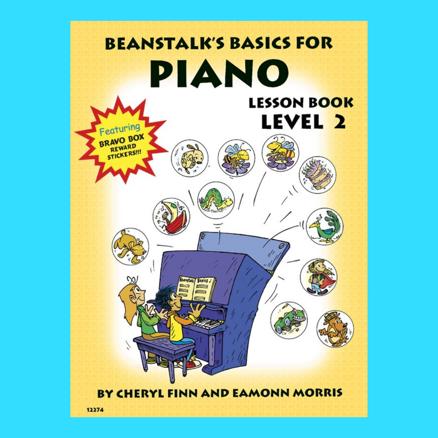 Beanstalks Basics For Piano - Lesson Level 2 Book