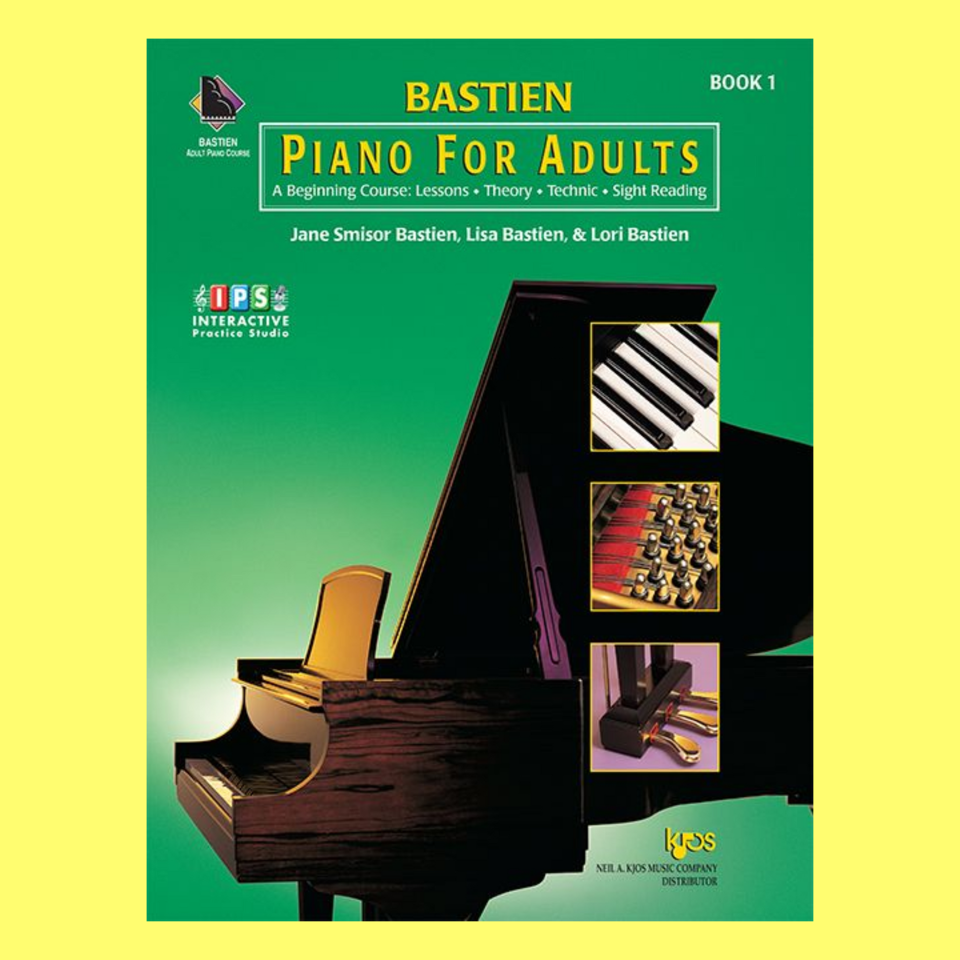 Bastien - Piano For Adults Book 1 (Book/Ola)