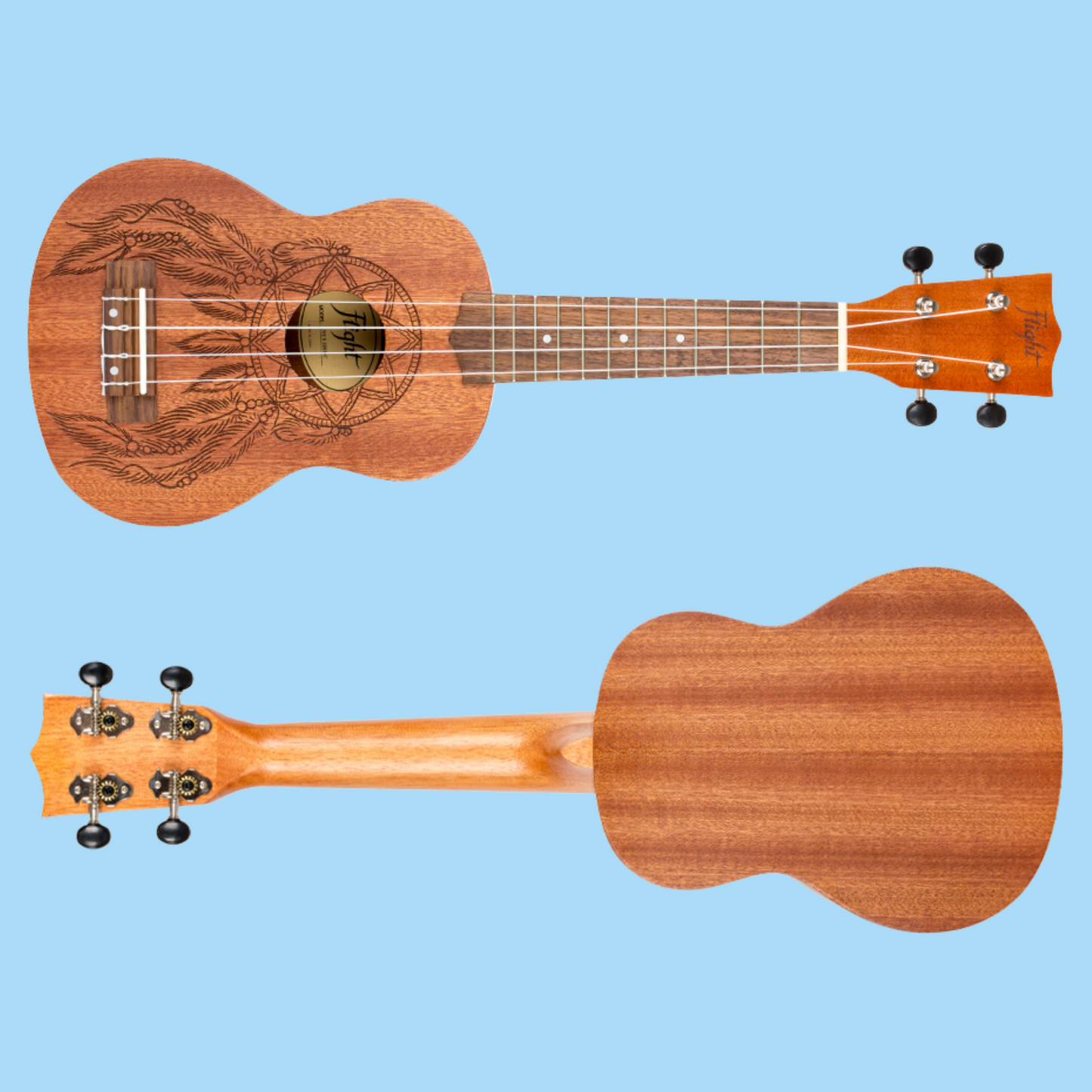 Flight - Dreamcatcher Soprano Ukulele With Gig Bag