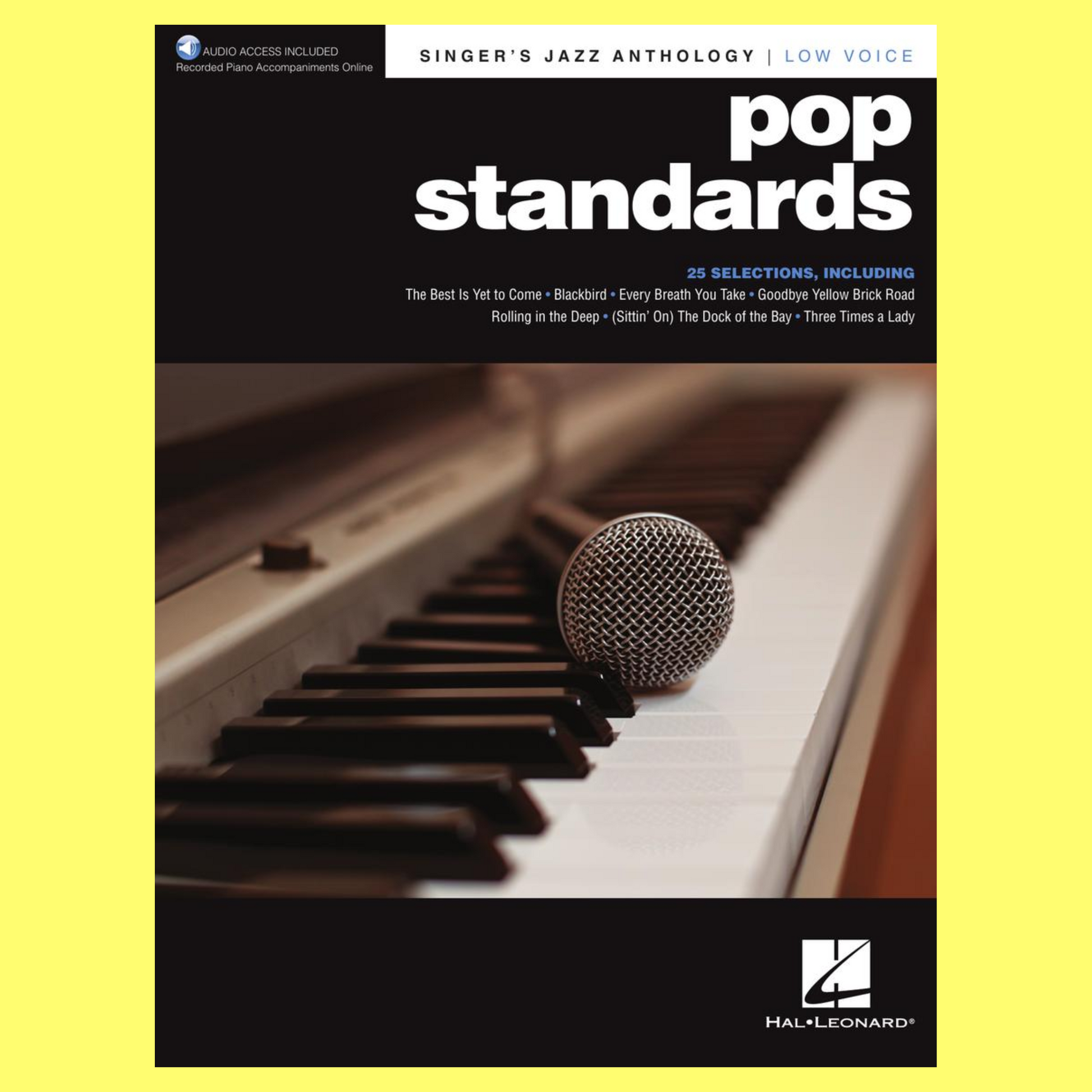 Singer Jazz Anthology - Pop Standards Singers Jazz  Low Voice Book/Ola