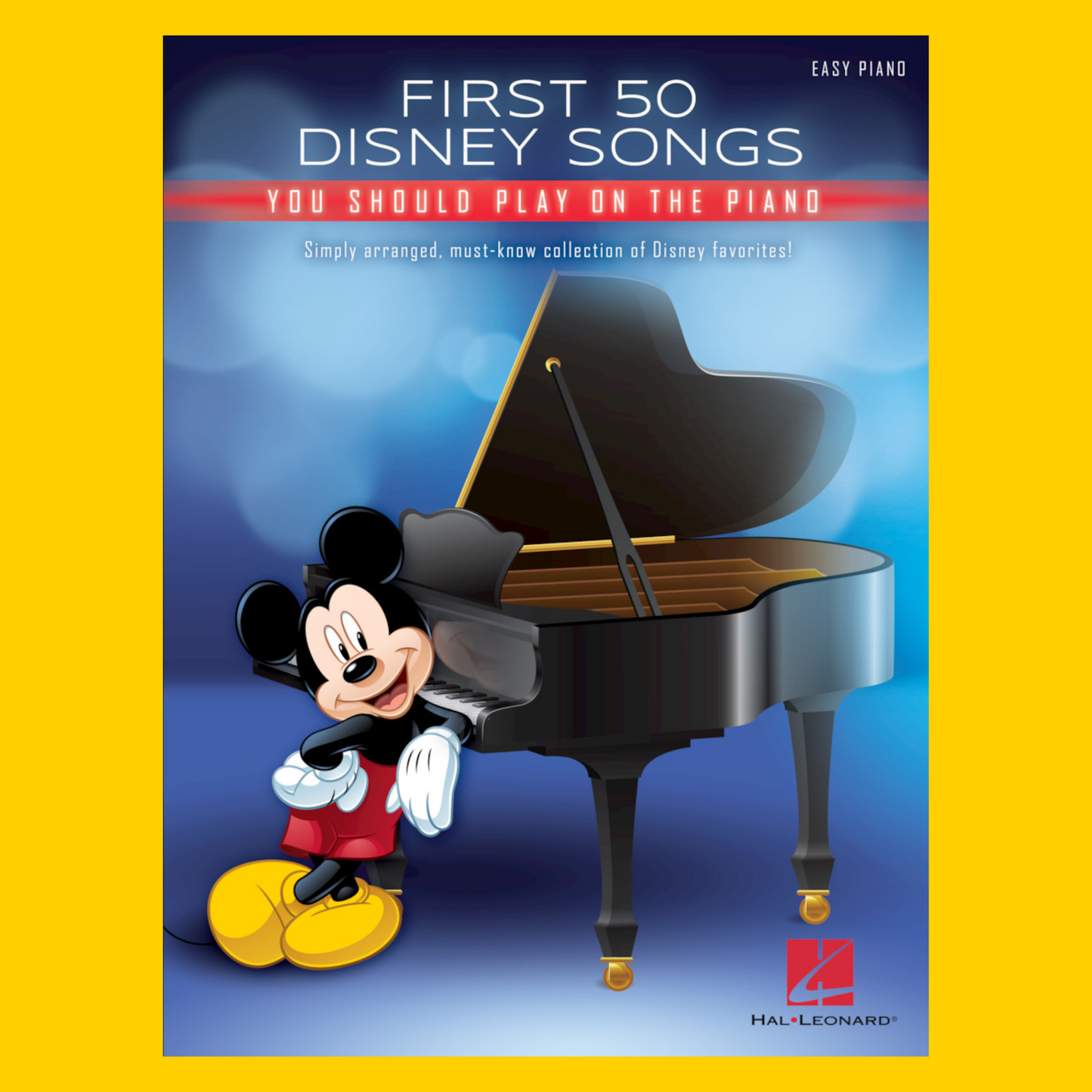 First 50 Disney songs you should play - Partition piano