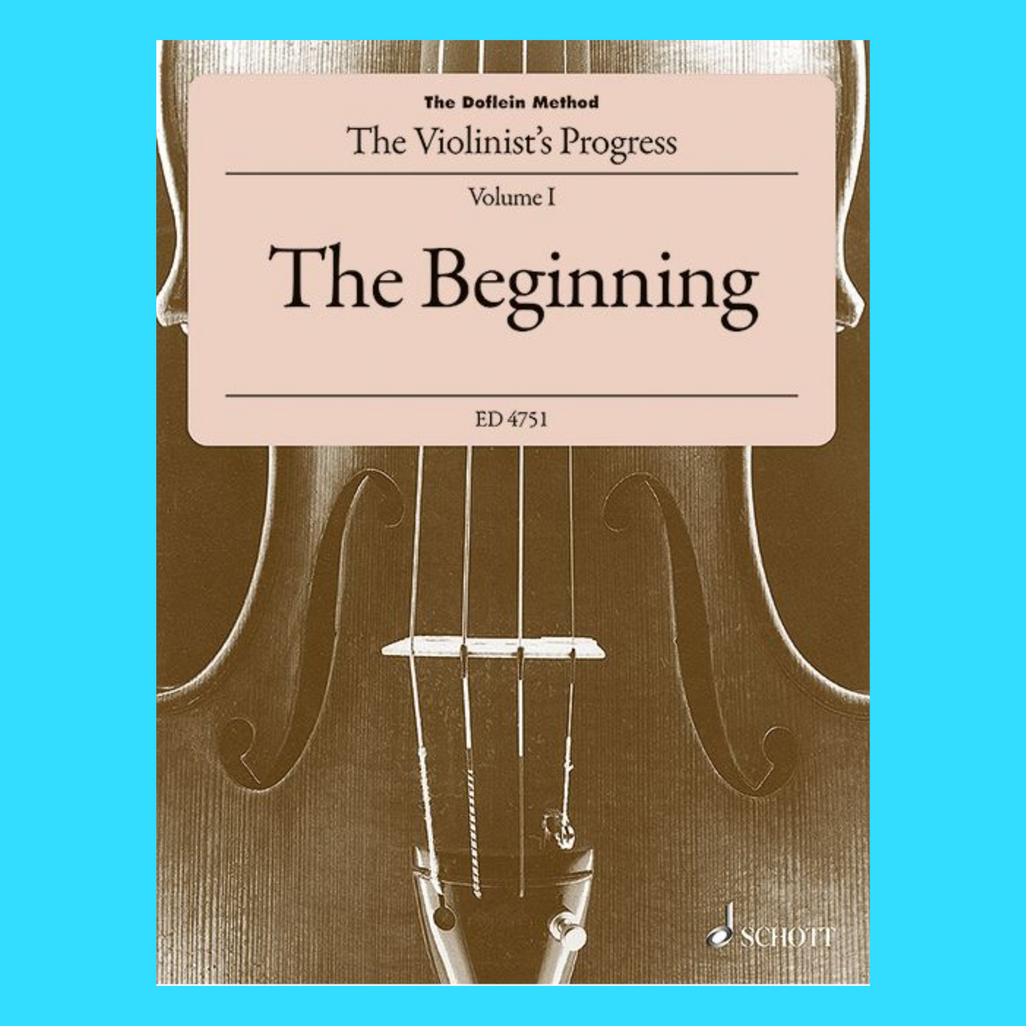 The Doflein Method Volume 1 -  The Beginning Violin Book