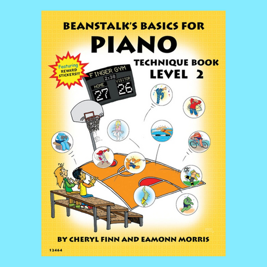 Beanstalks Basics For Piano - Technique Level 2 Book