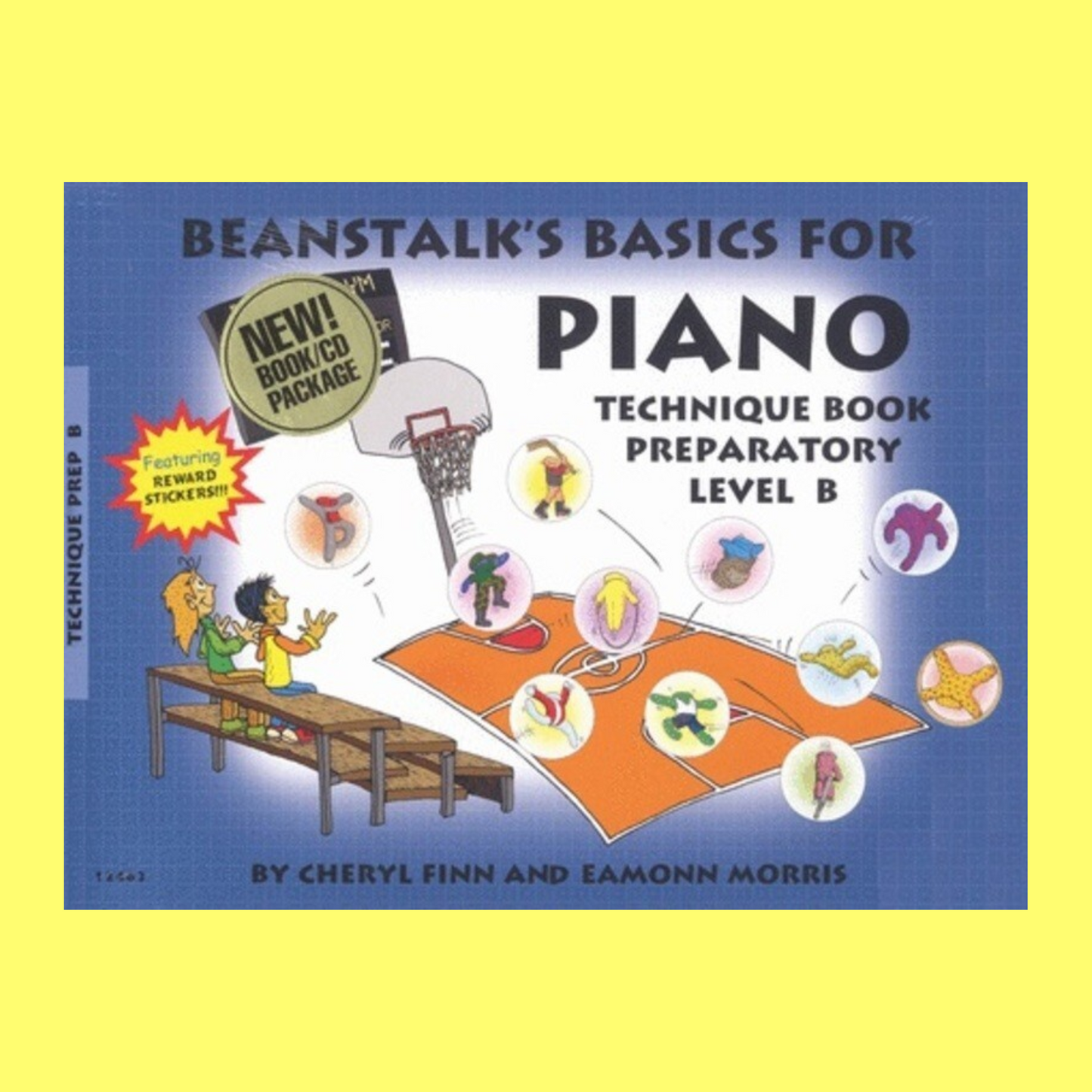 Beanstalks Basics For Piano - Technique Prep Level B Book