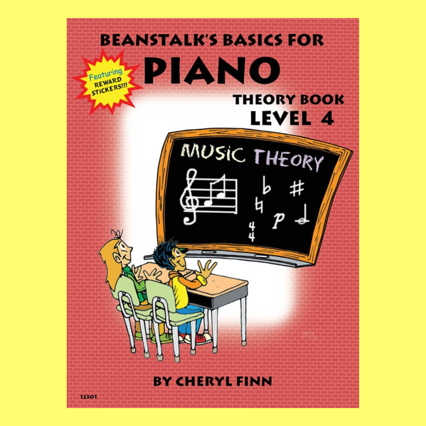 Beanstalks Basics For Piano - Theory Prep Level 4 Book