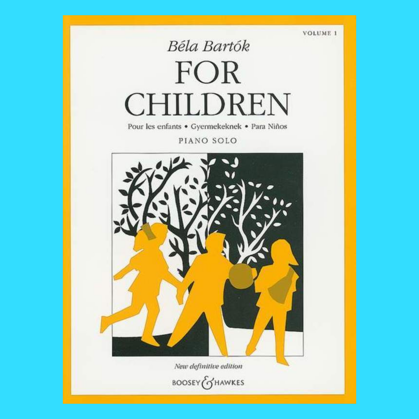 Bela Bartok For Children Volume 1 Piano Songbook (New Edition)