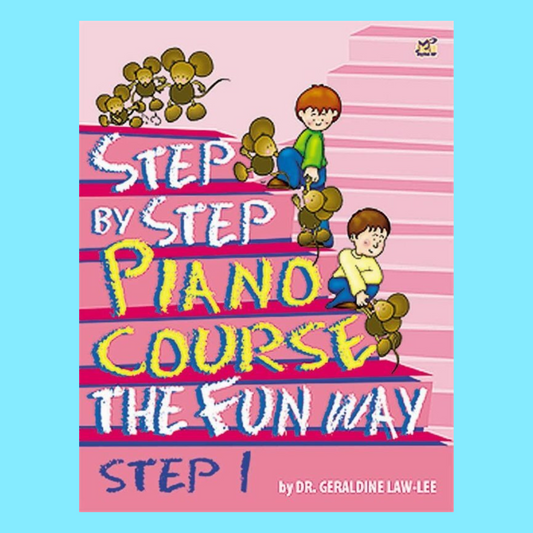 Step By Step Piano Course - The Fun Way Book 1