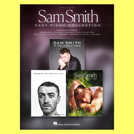 Sam Smith - Easy Piano Collection Songbook With Lyrics