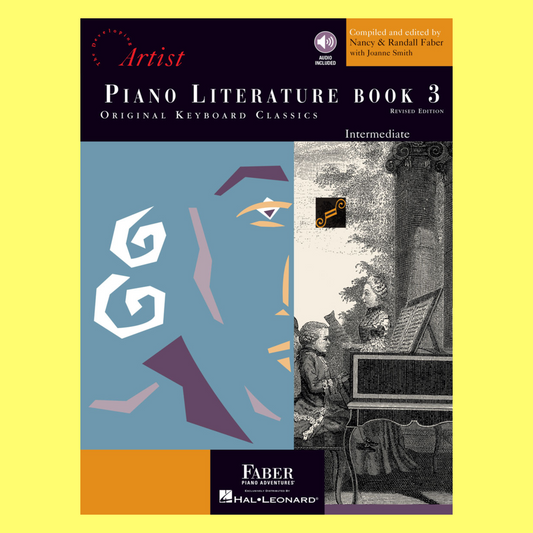 Faber Piano Literature - Developing Artist Piano Classics Book 3 (Revised Edition)