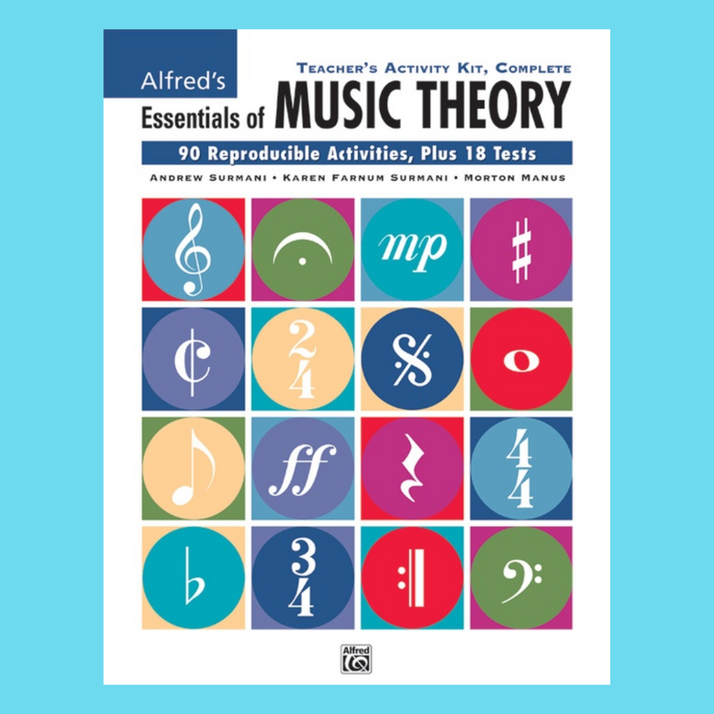 Alfred's Essentials Of Music Theory - Complete Teacher's Activity Kit Book 1-3